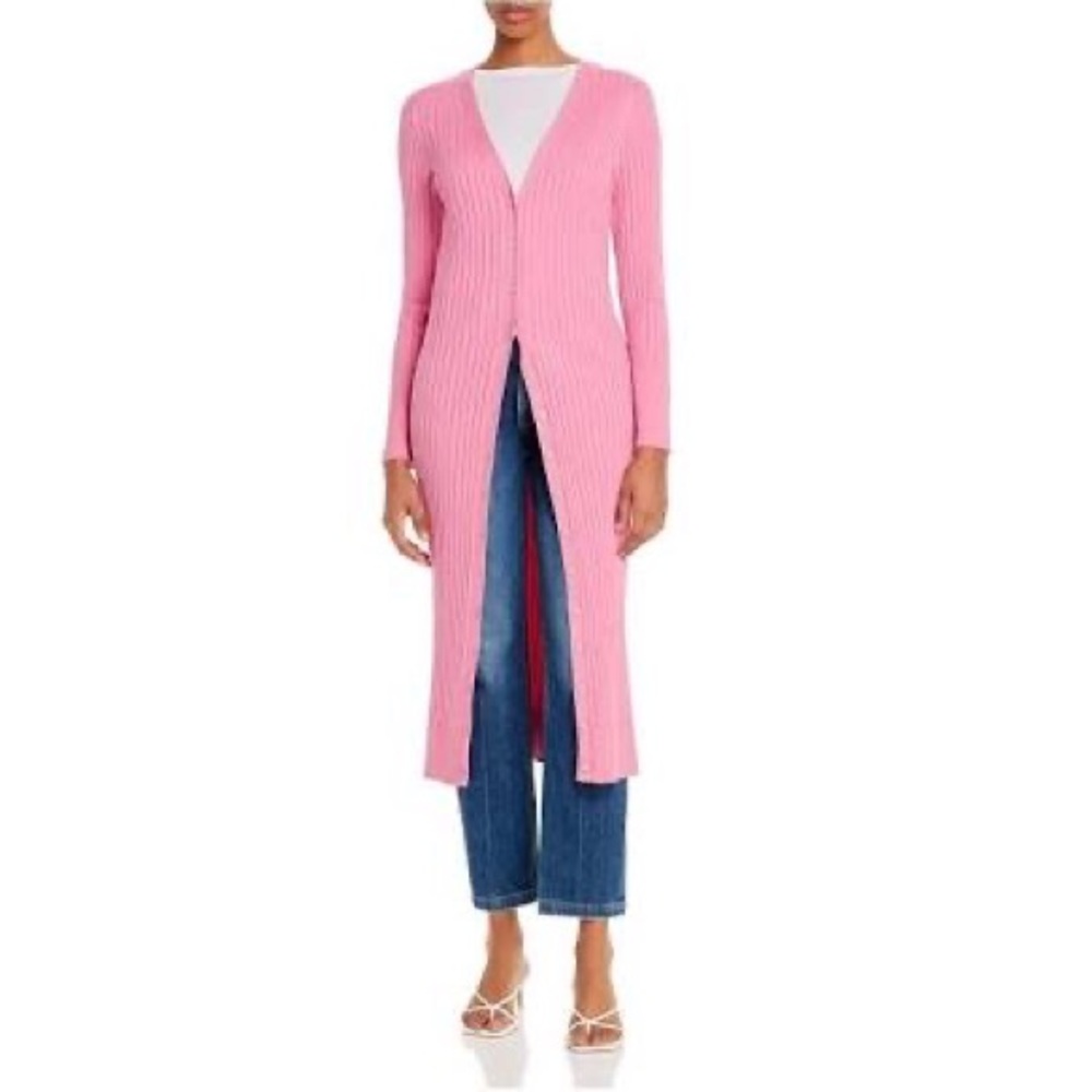 525 America Button Up Cardigan Dress